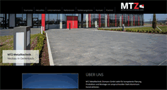 Desktop Screenshot of mtz-metalltechnik.de